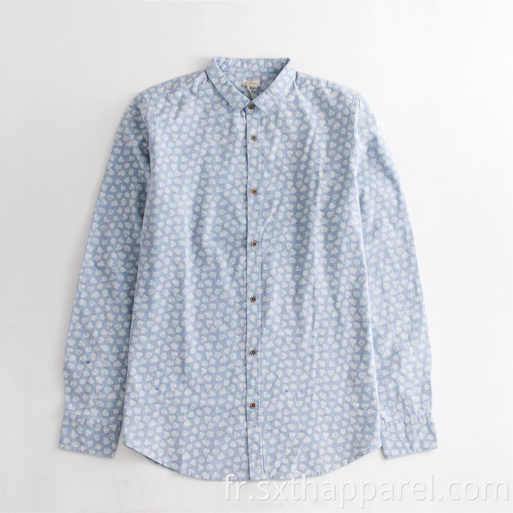 Men's Printed Casual Shirt